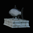 Salmon-statue-box-1-16.png fish sculpture of a Atlantic salmon / salmo salar with storage space / for 3d printing