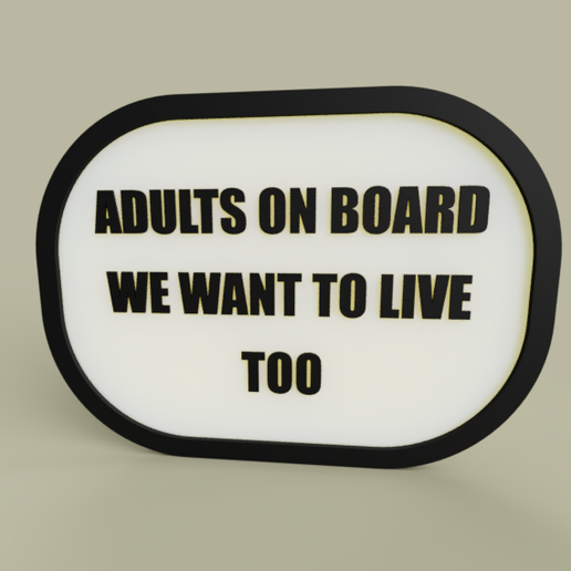 LOL - Adults on board we want to live too - 3D model önizlemesi