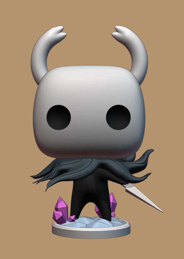 3D file hollow knight・3D printing design to download・Cults