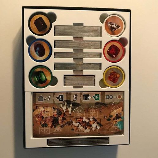 Splendor Insert (Including cities) for sleeved cards