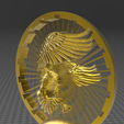 Screenshot_4.png Eagle Desktop Sculpture - Suspended 3D - Thread Art