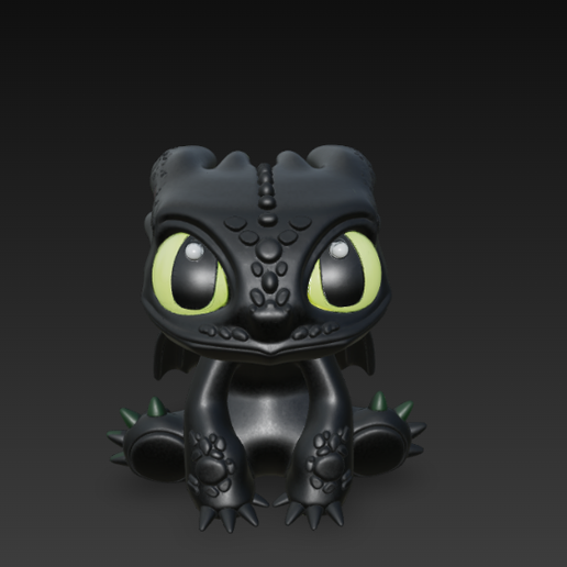 Toothless Dragon