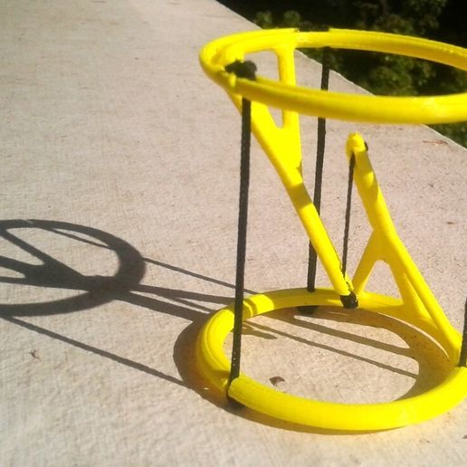 Free 3D file tensegrity - tension string structure 🏠 ・Model to download ...