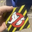 9de59af2-1d78-4029-83fd-6d0f638621a9.jpg Ghostbusters Caution Stripe Coaster
