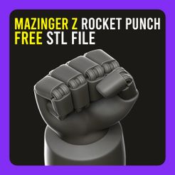 C.jpg ▷ Mazinger Z Rocket Punch 【 KEYCHAIN 】