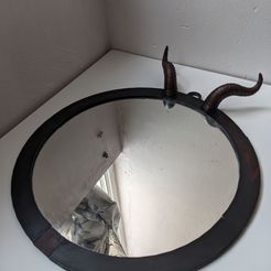 PXL_20230314_232729232.jpg STL file Demonic mirror・3D print design to download