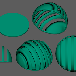saladCutter.png Fichier OBJ BOL COUPE-SALADE・Objet pour impression 3D à télécharger