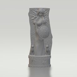 Image-1.jpg Freya or Freyja Viking Idol Norse Goddess Totem