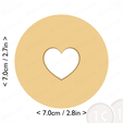 heart_donut~2.75in-cm-inch-cookie.png Heart Donut Cookie Cutter 2.75in / 7cm