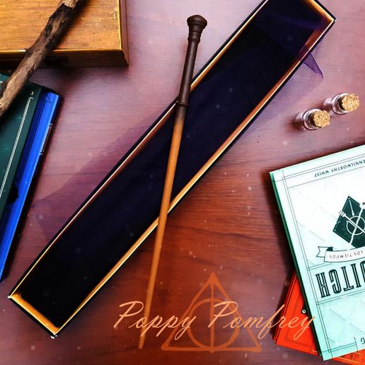 Poppy Pomfrey Wand 3D model