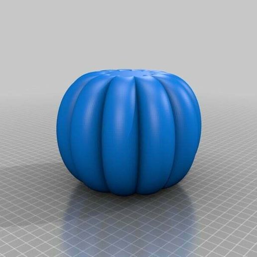 Pumpkin Vase 4 - 3D model önizlemesi