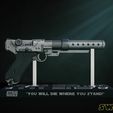 012624-StarWars-JynErso-Gun-Image-001.jpg A-180 BLASTER SCULPTURE - TESTED AND READY FOR 3D PRINTING