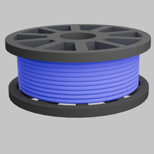 🖨️ 3D Printer Filament Spool 3D Model・Free STL File for 3D printing・Cults