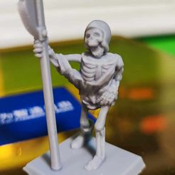 Skeletons! 28mm, no supports.