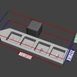 Size.jpg Fichier STL gratuit Plateau de quatre dés Jeu LotR・Modèle pour imprimante 3D à télécharger