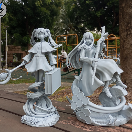 Fern_5_L.png Fern -Beyond Journey's End Anime Figure for 3D Printing