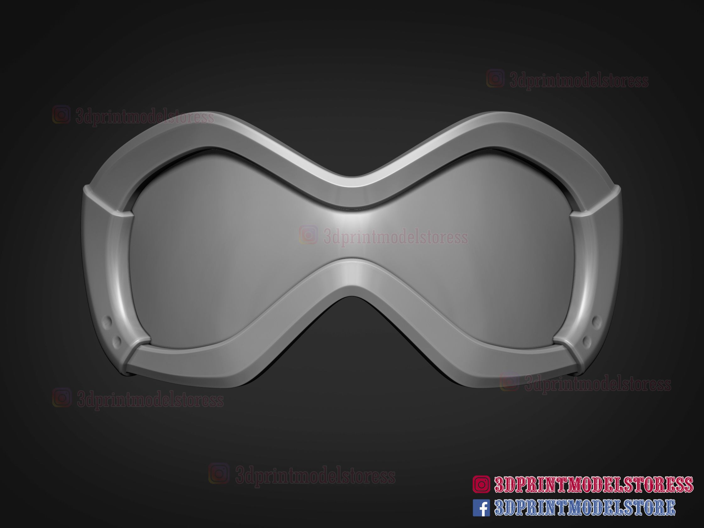 Overwatch_OW_Tracer_Lena_Oxton_Goggle_3d_print_model_09.jpg 3D file Overwatch Tracer Lena Oxton Goggle Cosplay Eyes Mask・3D printable model to download, 3DPrintModelStoreSS