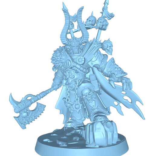 Scifi Dark Overlord in Mega-Armour