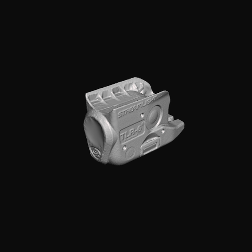 Streamlight TLR-6 Glock 43 Real Size Scan 3D Mold