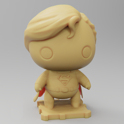 SUPERMAN5.png Free STL file Superman Classic!・3D printable model to download, purakito