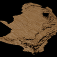 6.png Topographic Map of South Africa – 3D Terrain