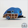 001.jpg STL file Cute Caravan Birdhouse 2.0!!! Woody!・3D printer design to download
