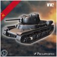 3.jpg KV-13 1942 原型中型坦克 - 苏联军队 第二次世界大战 东部前线 RPG 迷你爱好