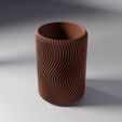 vase_0004_01_c.jpg Файл STL Ваза 0004 - Полосатая ваза・Шаблон для 3D-печати для загрузки