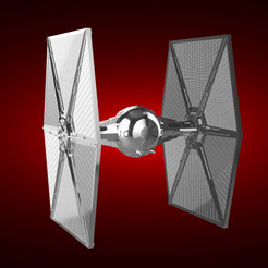 tie-fighter-render-2.png STL file TIE Fighter・3D printer model to download
