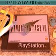 2a.jpg STL file Final Fantasy 7 stl guitar pick・3D printable model to download