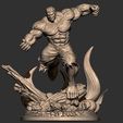 1.JPG Hulk Angry - Super Hero - Marvel 3D print model