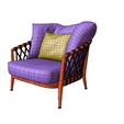 6.png Armchair with cushion