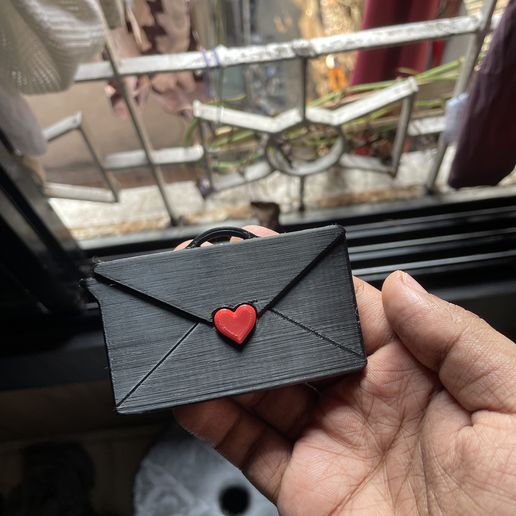 Love Letter Photo Keychain