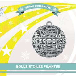 boule_etoiles_filantes_def01.jpg Free STL file Ball Shooting Stars・3D printer model to download