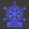 snowflake-merry-christmas.jpg Snowflake Ornament Merry Christmas