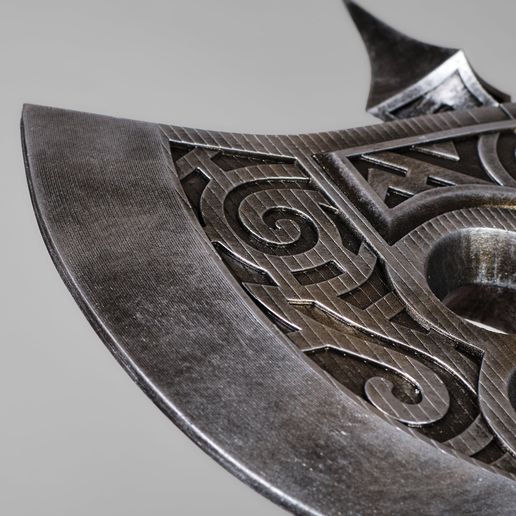 Steel-Battleaxe-replica-prop-from-Skyrim-by-Blasters4Masters_8.jpg Steel Battleaxe Skyrim Prop Replica Weapon The Elder Scrolls V