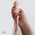 4.jpg BJD Doll stl 3D Model for printing Elf Cupid Ball Jointed Art Doll 20cm