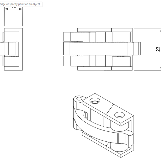 Drawing-View.png Leaver Cam Clamp Lock