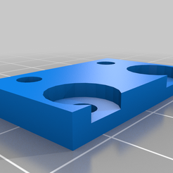 Wahao_i3_mini_hotend_adapter.png Free 3D file Wanhao Duplicator (Cocoon Create Model Maker) i3 Mini E3D Clone Hotend Adapter・3D printer design to download