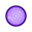 SteamController-Performance Thumbsticks2.stl Steam Controller Thumbstick Grips / Caps (Steam Logo Edition)