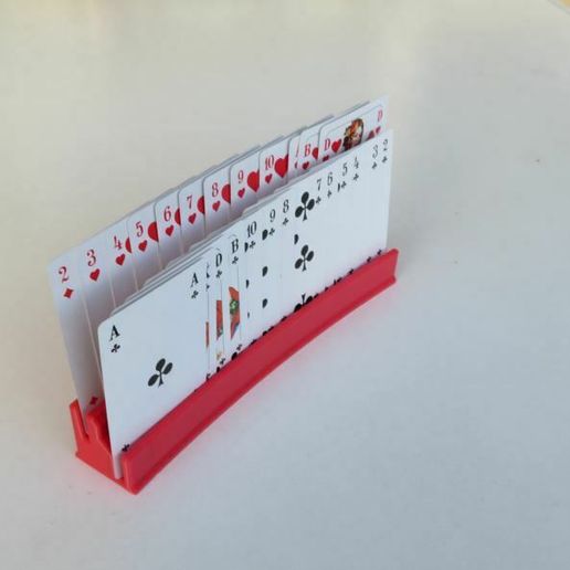 cardhold_210_B01.jpg CARD HOLDER 210- DOUBLE WIDE - PLAYING CARD STAND