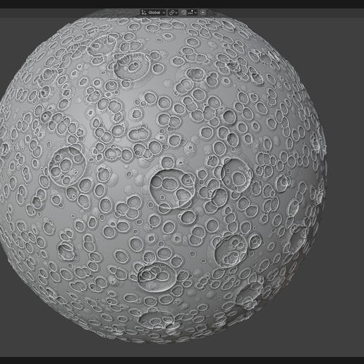 🌙 Full Moon・ STL File for 3D printing・Cults