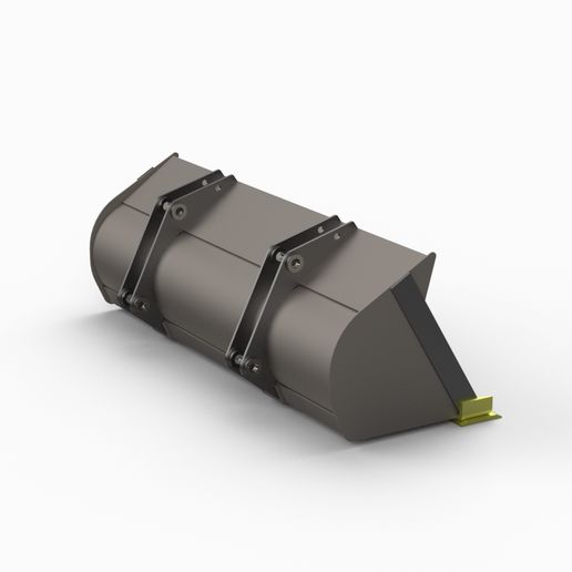 CASE 580N - front bucket 3D model