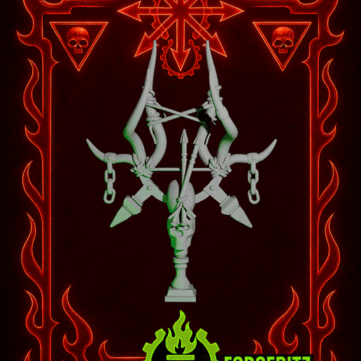 4.png Ornaments bits: Chaotic Space soldiers-Bundle 2