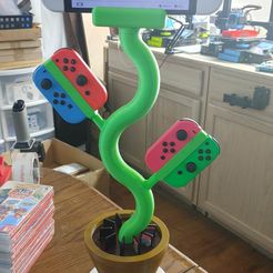 341779570_998878681287729_1440190675814939458_n.jpg STL file Nintendo Switch Plant Stand (Charging)・Template to download and 3D print