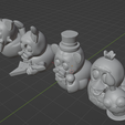 image_2023-10-10_225410696.png Игрушка для ванны Five Night at Freddy's FNAF Rubber Duckies Collectable