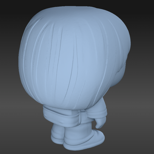 06.png Will Byers from Stranger Things Kinder Joy Edition STL File 3D (UPGRADED)