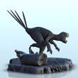 45.png Epidexipteryx dinosaur (6) - High detailed Prehistoric animal HD Paleoart