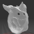 4.png League of Legends Poro Cosplay Mask | Blender Design Poro Face Mask | League of Legends Mask