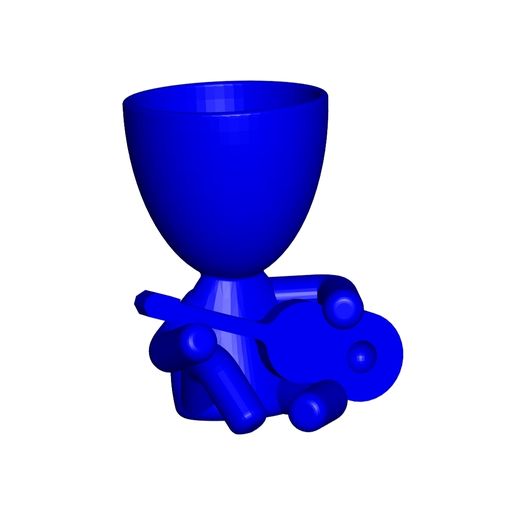 JARRÓN MACETA ROBERT 107 GUITAR - VASE FLOWERPOT ROBERT 107 GUITAR 3D model